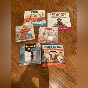 Robert Munsch Kids Book Set - Colorful Collection